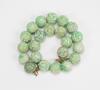 A Carved Jadeite Beads Necklace - 2