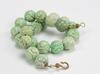 A Carved Jadeite Beads Necklace - 3