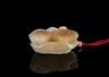 Late Qing /Republic-A White Jade Carved 'Brid And Lotus' Pendant - 7
