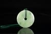 A Translucent Jadeite Disc Pendant