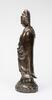 Shi Sho (Mark) - A Large Chinese Silver Inlaid Bronze Guanyin - 5