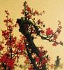Wang Cheng Xi (B.1940) Gold Leaf Printed Blossom by Wang Cheng Xi - 2
