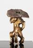 A Very Rare Han Dynasty - An Gilt-Bronze Dragon in Standing - 11