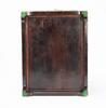 Qing - A Rose Wood Insert Gems Mirror And Make Up Box - 5