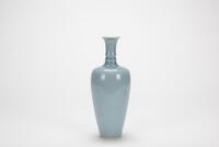 Kangxi - A Clair-De-Lune-Glazed Baluster Vase