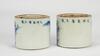 Qing Shunzhi And Of Period - A Pair Of Blue And White Small Jars - 3