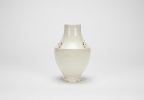 Early 20th Century-A White Glaze Vase