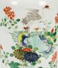 Late Qing/Republic - A Wucai 'Crane, Butterfly, Flowers' Vase - 7
