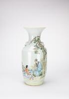 Early 20th Century - After Wang QiFamille Glaze 'Fingure' Vase
