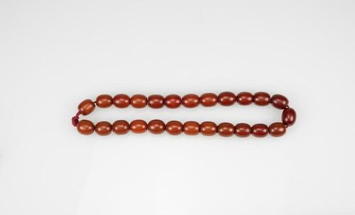 An Amber Beads Necklace