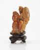 Republic - A Soapstone Carved �Fishman And Fish� - 4