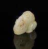 Qing-A White Jade Carved Boy - 4