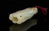 Republic-A White Jade Carved Bergamot Pendant - 4