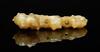 Late Qing/Republic-A Yellowish Jade Carved Brush Holder - 7