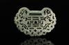 Late Qing/Republic-A Jade Carved �Happiness Lock� Pendant - 2