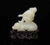 A White Jade Yamantaka (Wood Stand) - 5