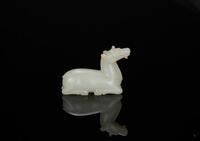 Northern/Southern Song Dynasty A White Jade Beast