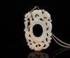 Han Dynasty-A White Jade Carved Dragon And Phoenix Pendant - 2