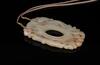 Han Dynasty-A White Jade Carved Dragon And Phoenix Pendant - 4