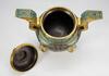 Late Qing/Republic-A Cloisonne Enamel �Lotus� Tripod Censer - 5