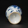 Qing-A Blue And White Stem Cup - 6