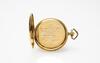 Patek Philippe, 18K Yellow Gold Open Face Pocket Watch With Gold Chain And Leather Case - 2