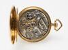 Patek Philippe, 18K Yellow Gold Open Face Pocket Watch With Gold Chain And Leather Case - 4