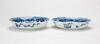 Kangxi-A Pair Of Blue And White "Flowers" Dishes - 5