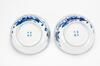 Qing-A Pair Of Blue And White Dishes - 6