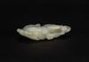 Qing-A White Jade Carved Beast - 5