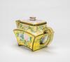 Late Qing-A Painted Enamel Yallow Ground "Flowers" Tea Pot - 5
