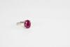 Certif ied 2.75 Ctw Ruby And Diamond Ring 14K White Gold - 2