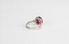 Certif ied 2.75 Ctw Ruby And Diamond Ring 14K White Gold - 5