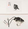Ding Yangyong (1902-1978) Two Fan Painting