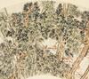 Fang Ruo (1869-1954), Wang Cengsi (1890-?)Two Fan Painting - 9