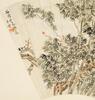 Fang Ruo (1869-1954), Wang Cengsi (1890-?)Two Fan Painting - 10