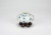 Qing - A Blue And White �Flowers� Washer