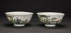 Qing - A Pair Of Wucain �Figuer And Flowers� Bowls - 4