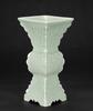 Late Qing/Republic - A Celadon Glazed Vase - 3