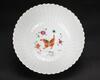 A Famille Glazed � Butterfly And Flowers � Bowl - 5