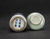 Qing - Two Blue And White and Iron-Red Snuff Bottles - 5