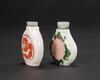 Republic - A Two Porcelain Snuff Bottles - 4