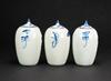 20th Century - A Group Of Three Blue And White Jars And Covers - 3