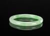 A Translusent Green Jadeite Bangle - 2