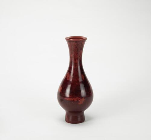 A Red Glass Vase