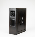 Republic-A Mechanic Chime Clock with Date/ Day/Month/Moonphrase in Wood Frame. - 5