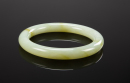 Late Qing-A Light Yellow Green Jade Bangle - 2