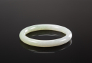 A Semi Translucent Jadeite Bangle - 3