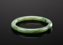 A Green Jadeite Bangle - 6