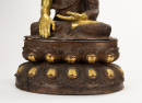 A Gilt-Bronze Of Sakyamuni - 4